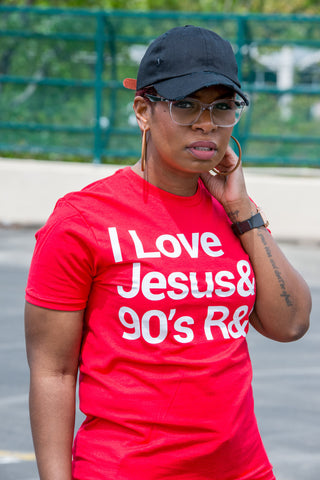 JESUS AND 90S R&B (RED)