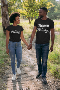 Secured My Blessing Couples Tee
